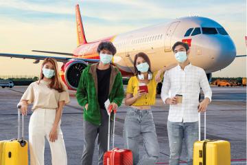 Giá vé máy bay từ Nội Bài đi Tân Sơn Nhất của 4 hãng hàng không có chênh lệch nhiều? 